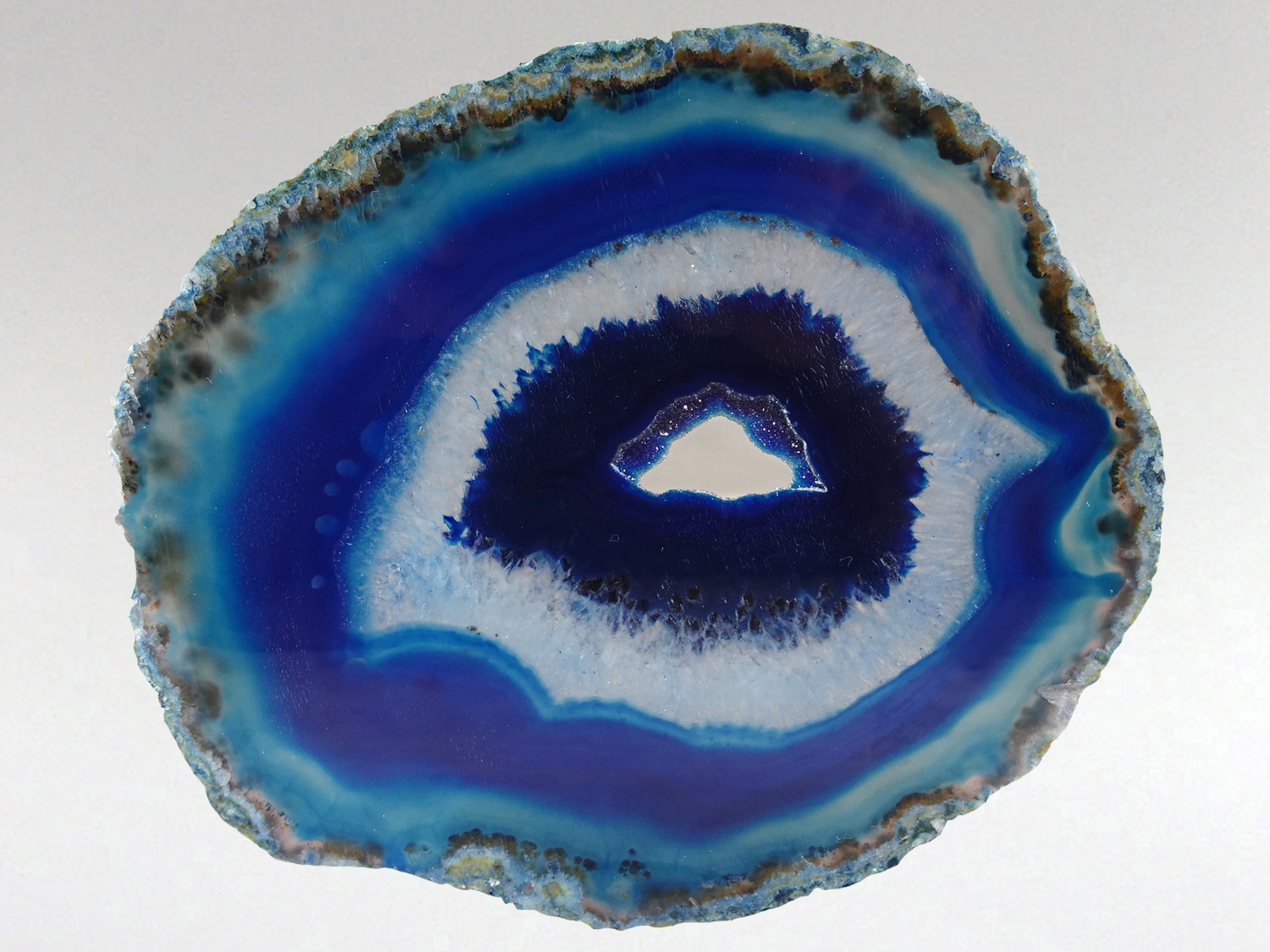Blue Agate Slice